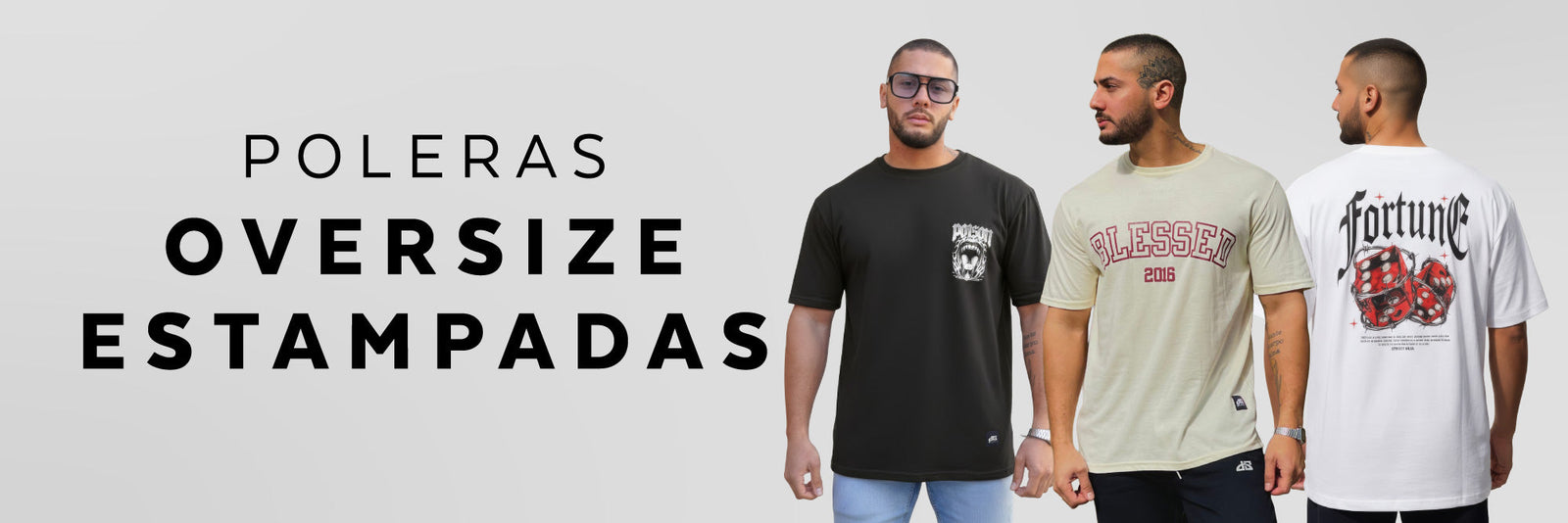 Oversize Estampadas