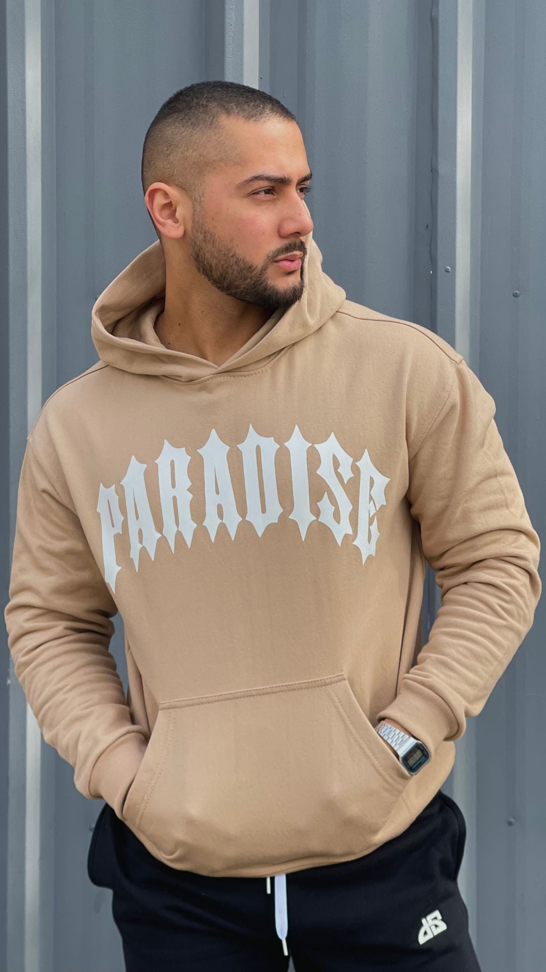 Poleron Over Con Gorro Paradise