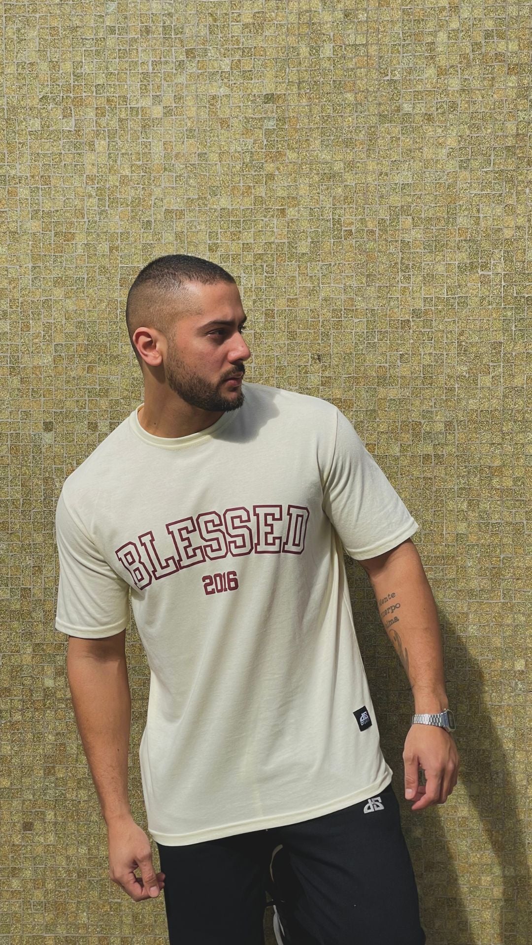 Polera Oversize Blessed