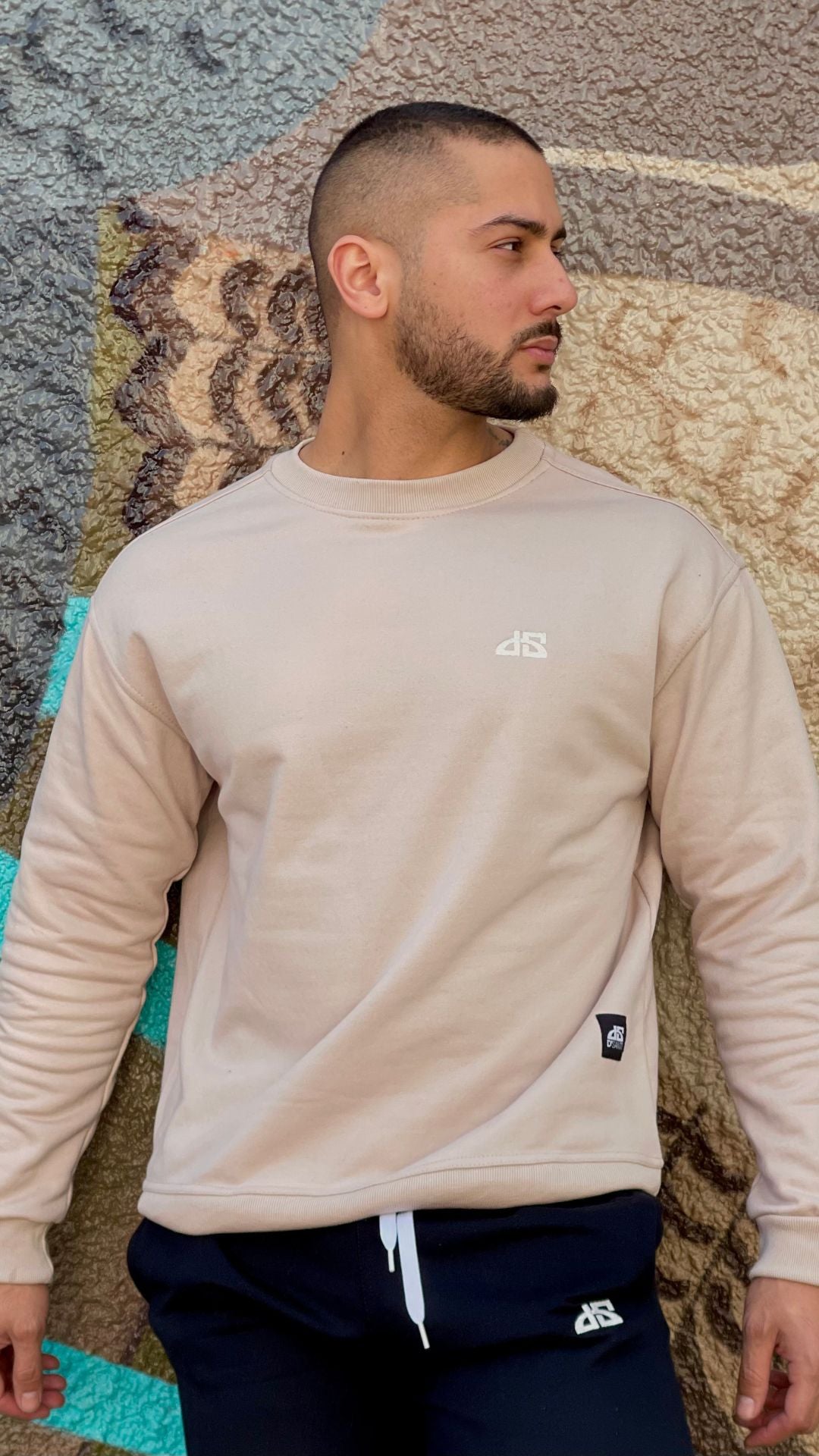 Poleron sin Gorro Beige DS