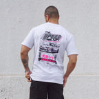 polera oversize speed blanca - vista espalda