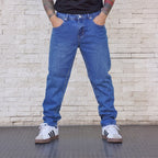 jeans relaxed fit azul - vista principal