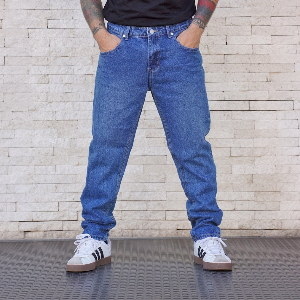 jeans relaxed fit azul - vista principal
