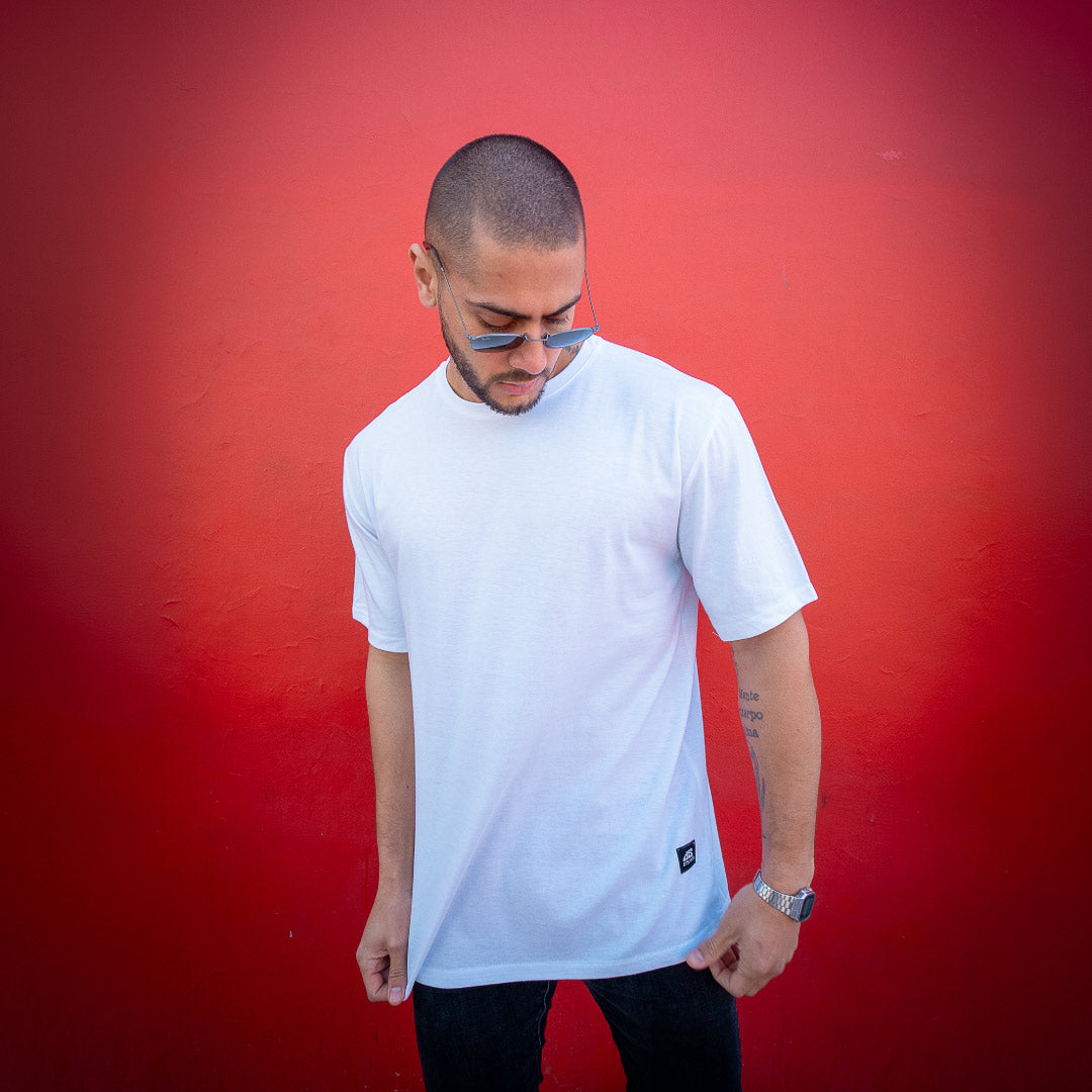 Polera Oversize Blanca DSanti