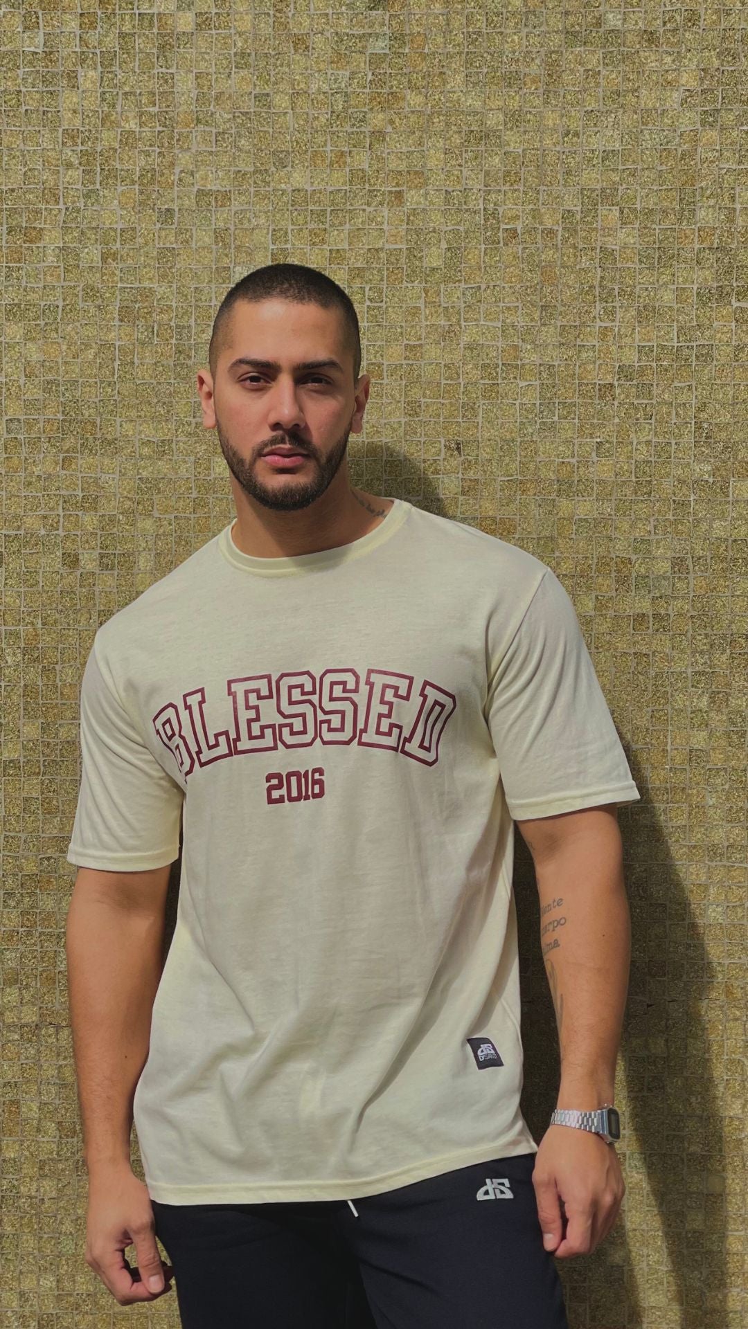 Polera Oversize Blessed