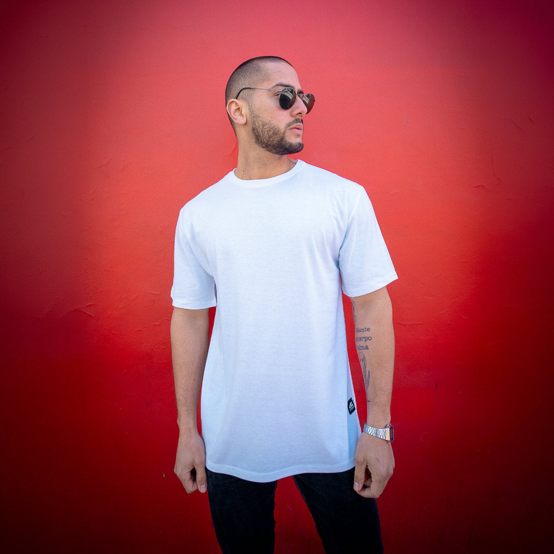 Polera Oversize Blanca DSanti