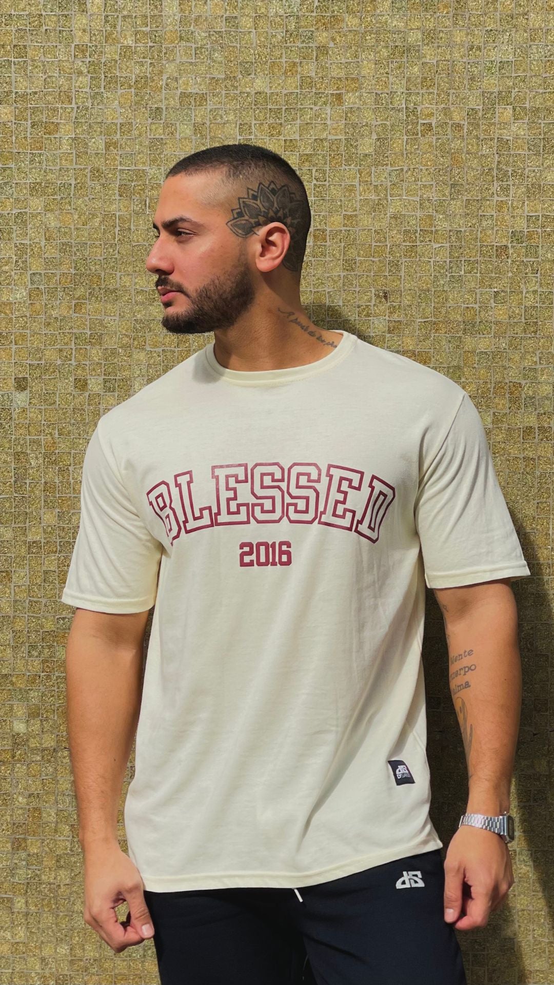 Polera Oversize Blessed