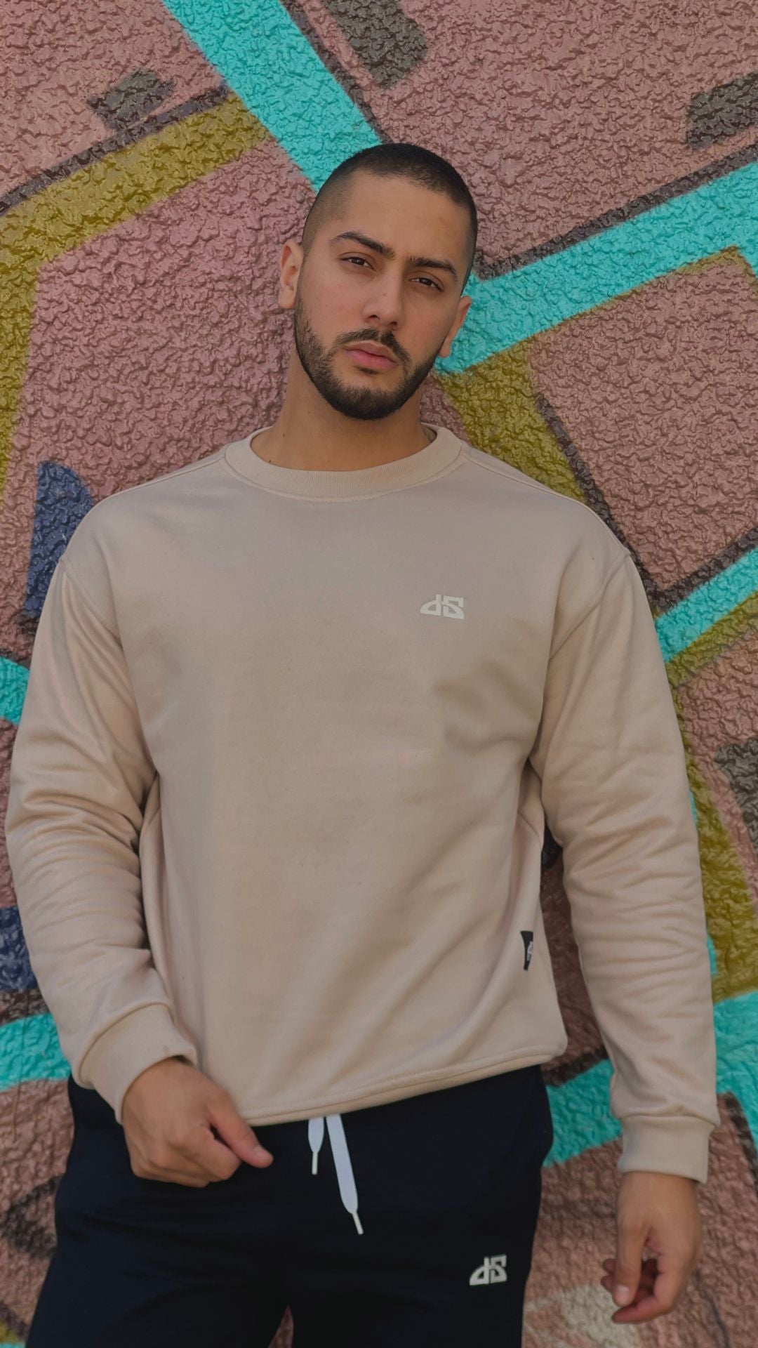 Poleron sin Gorro Beige DS