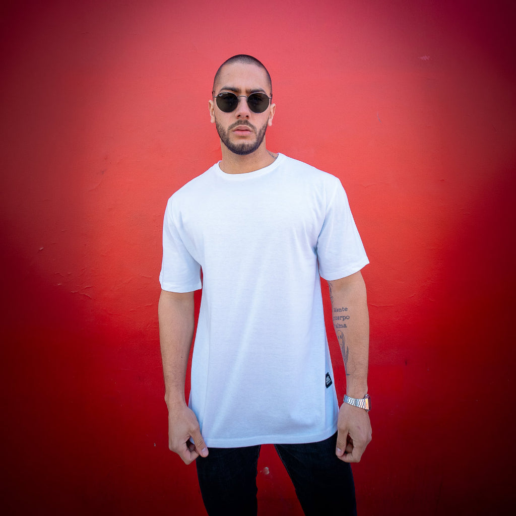 Polera Oversize Blanca DSanti