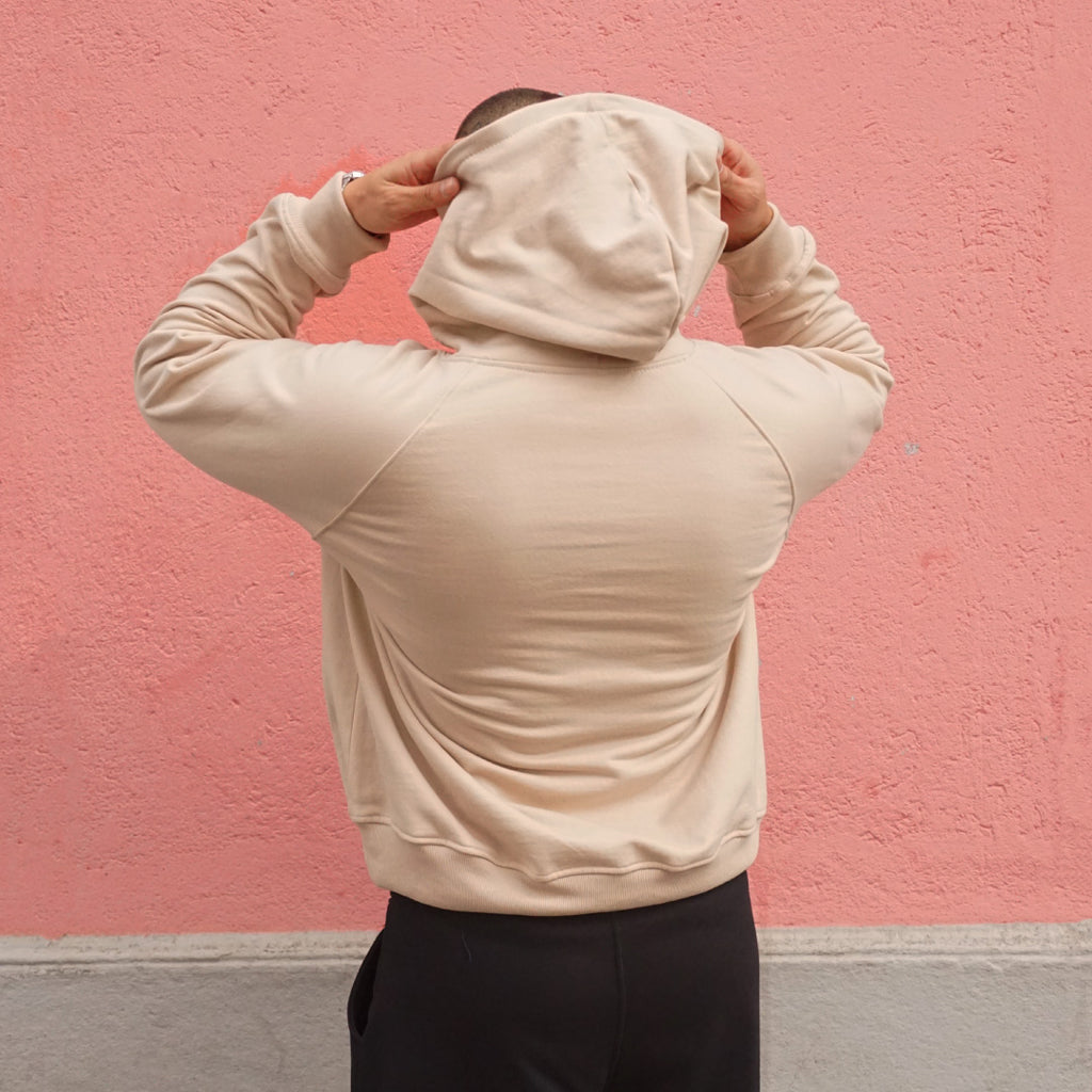 Polerón Boxy Fit Beige - The Creed Series