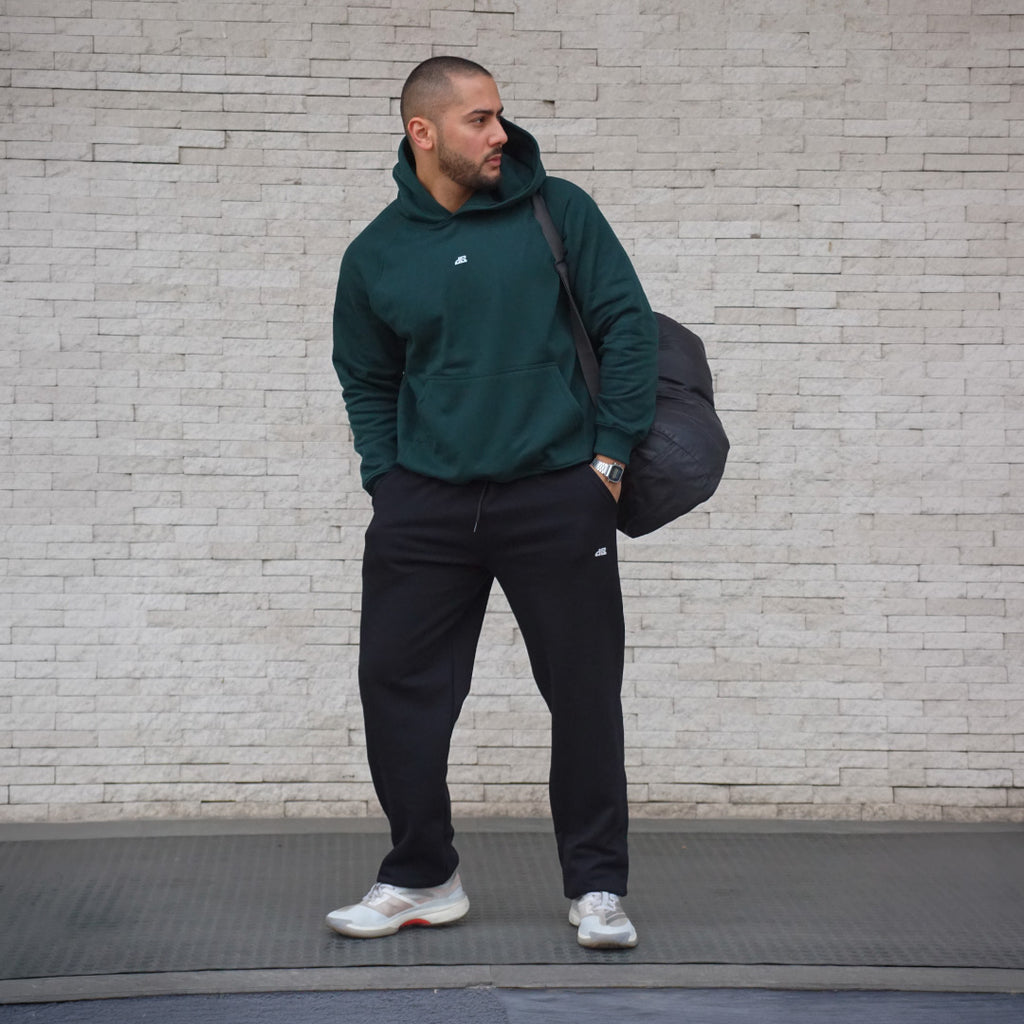 poleron boxy fit verde own destiny - atuendo completo