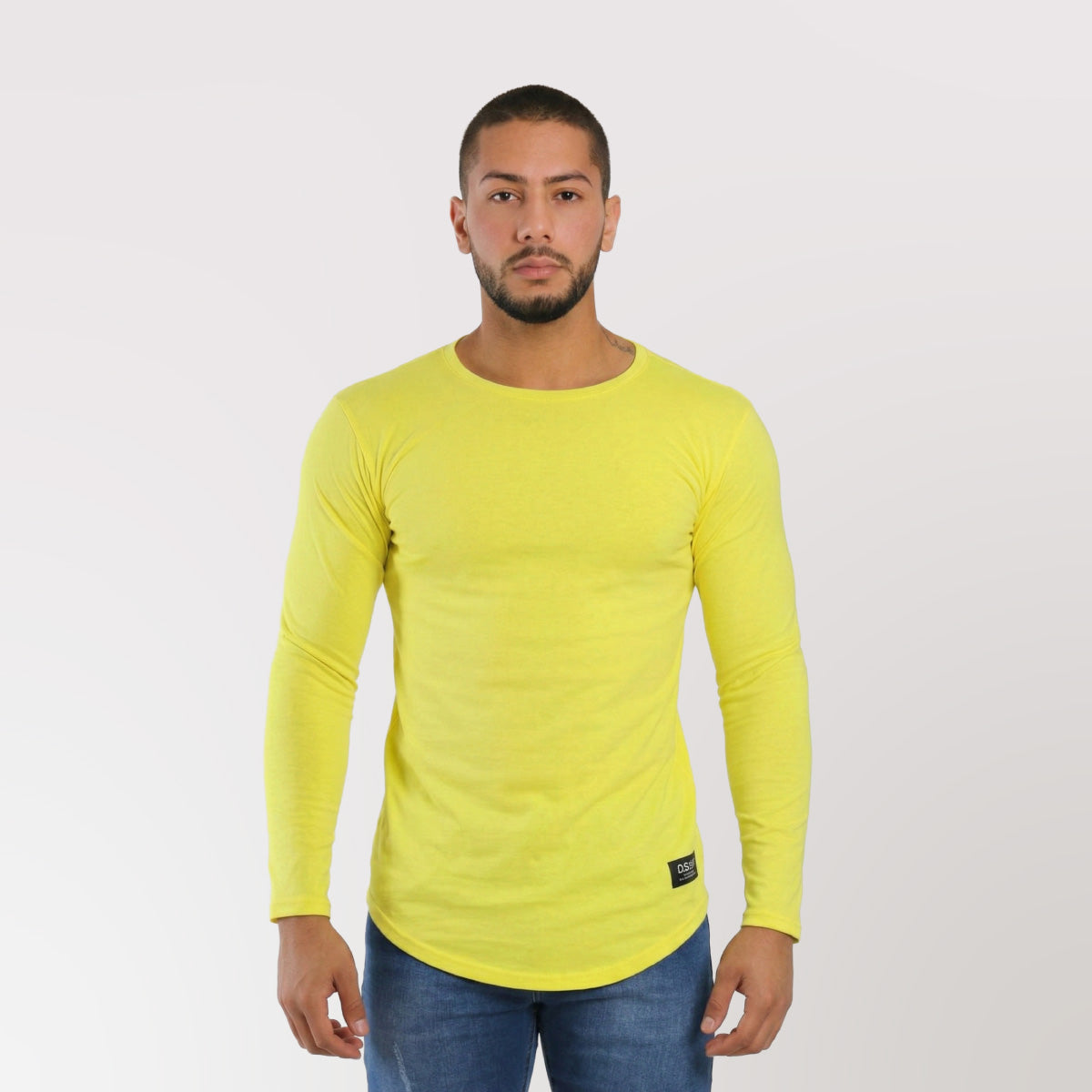 Polera Long fit ML Amarilla Dsanti