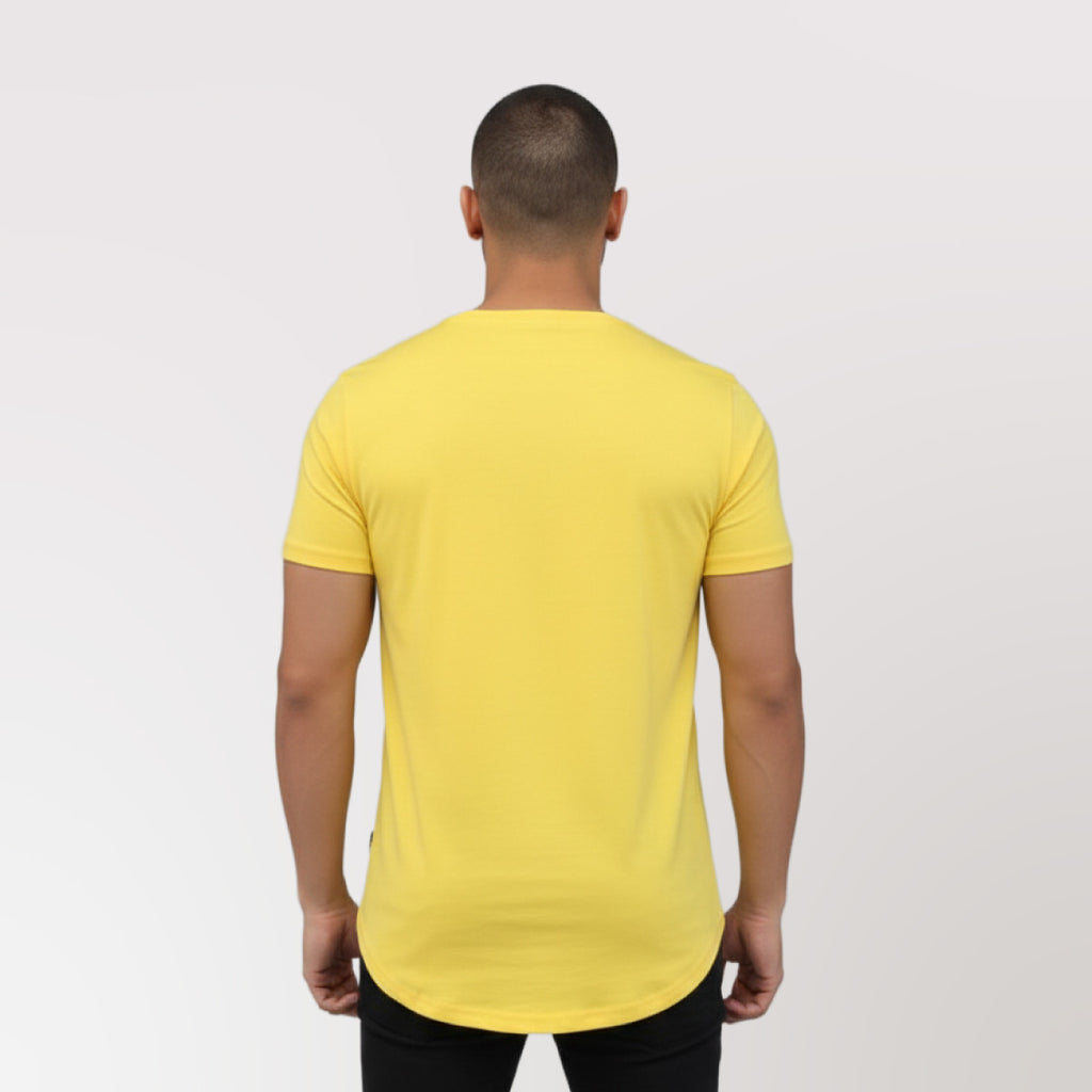 Polera Long Fit Amarillo Dsanti