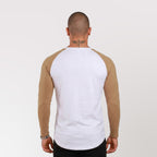 Polera Long fit MLBI Camel Dsanti