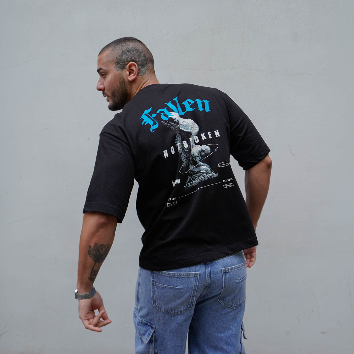 POLERA BOXY FIT FALLEN - VISTA ESPALDA 3