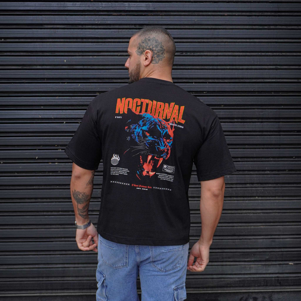 POLERA BOXY FIT NOCTURNAL - VISTA PRINCIPAL