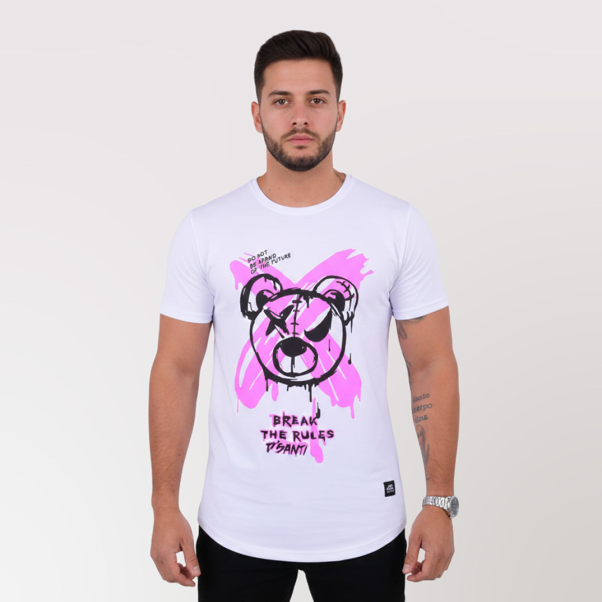 Polera Long Fit Break the rules BL Dsanti