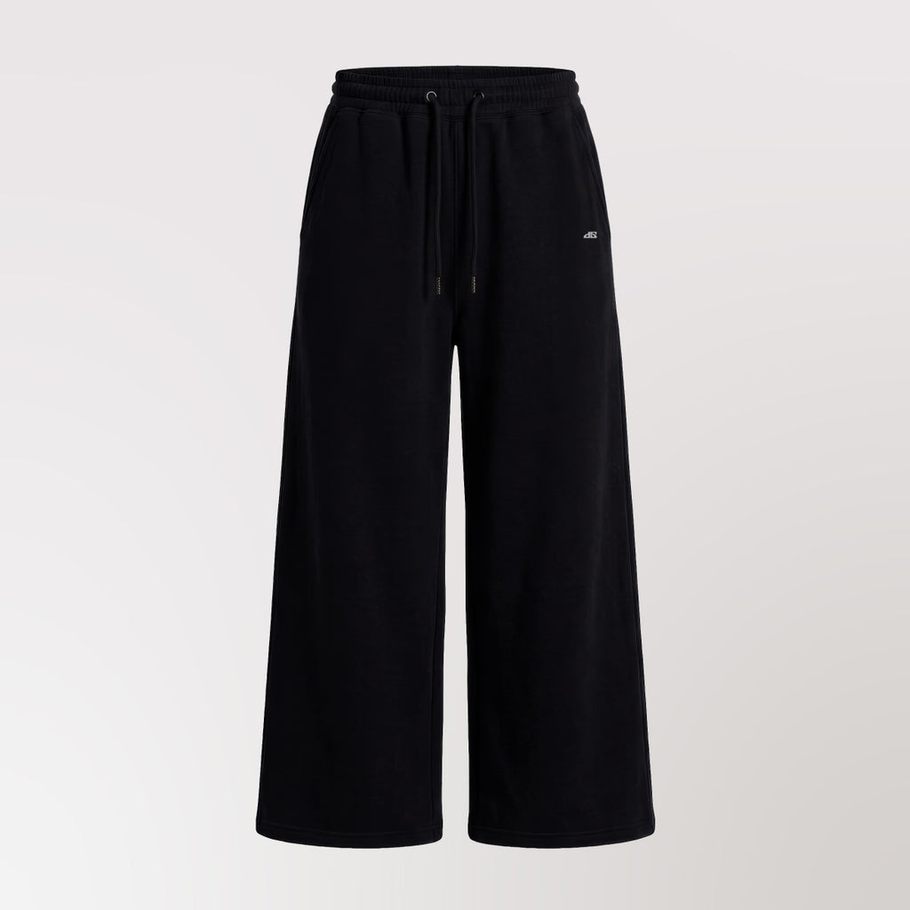 buzo baggy negro - vista frontal ghost manequin