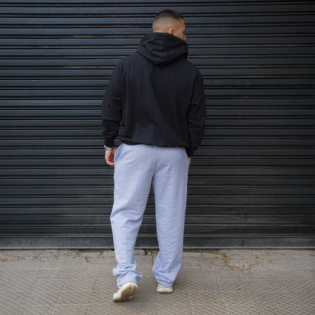 Buzo Recto Gris Melange DSanti