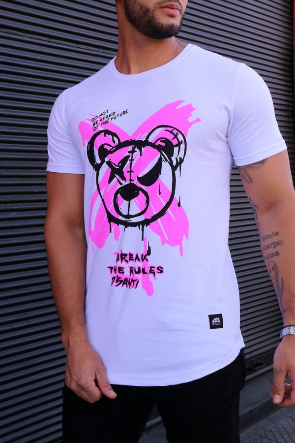 Polera Long Fit Break the rules BL Dsanti