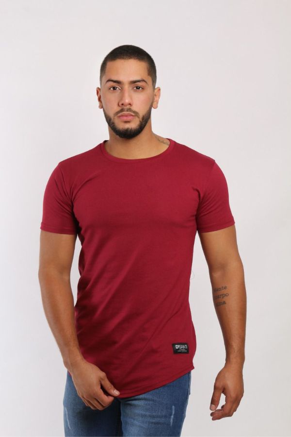 Polera Long fit 096 Burdeo Dsanti