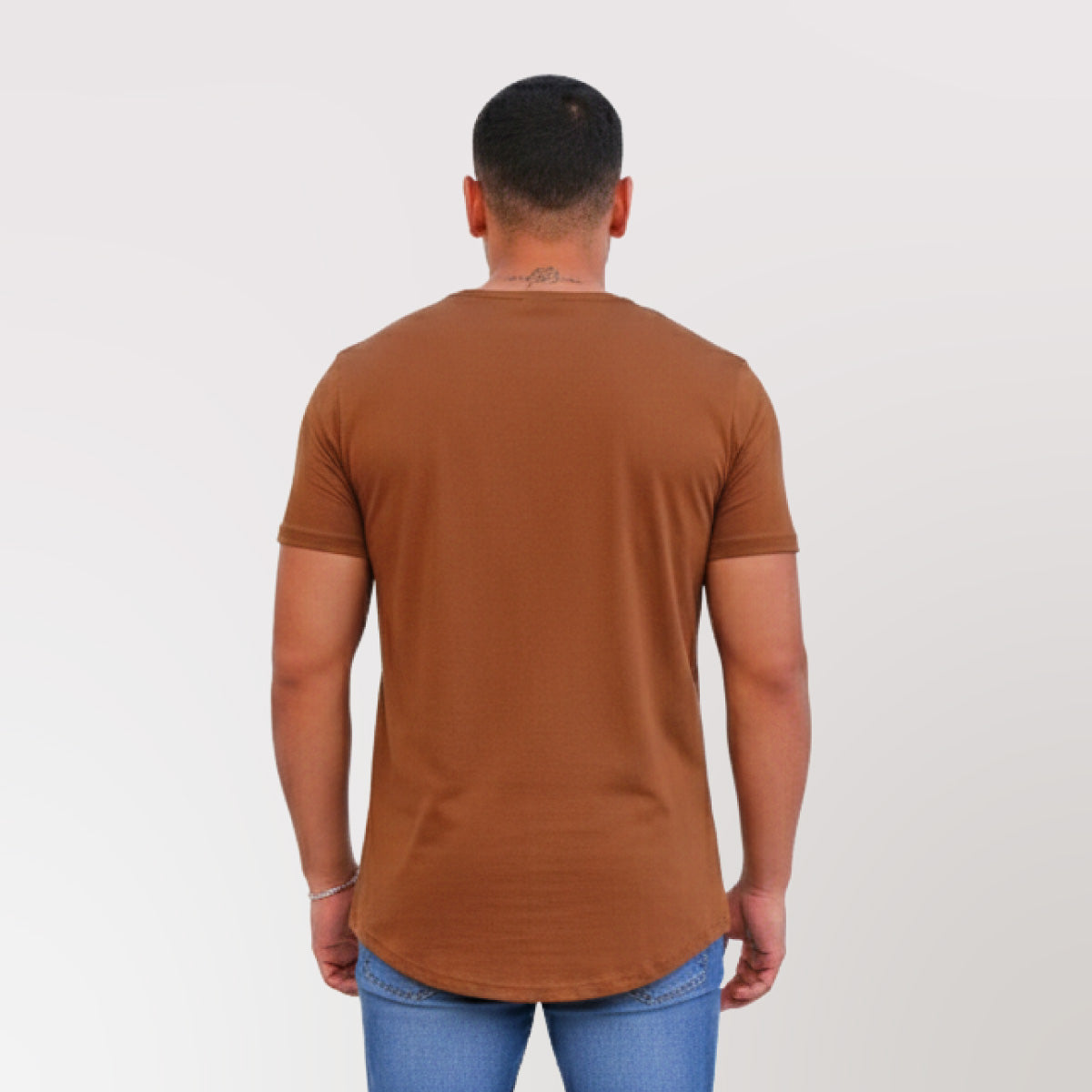 Polera Long fit 096 camel Dsanti