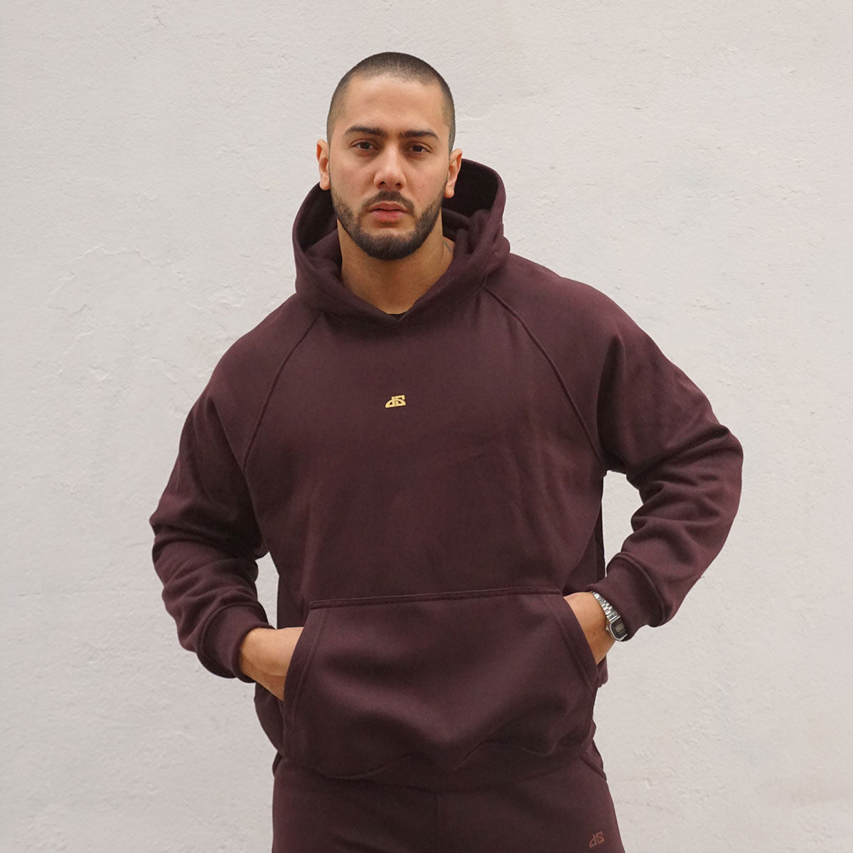 Polerón Boxy Fit Café - The Creed Series