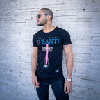 polera long fit good crazy algodón hombre - vista frontal 2