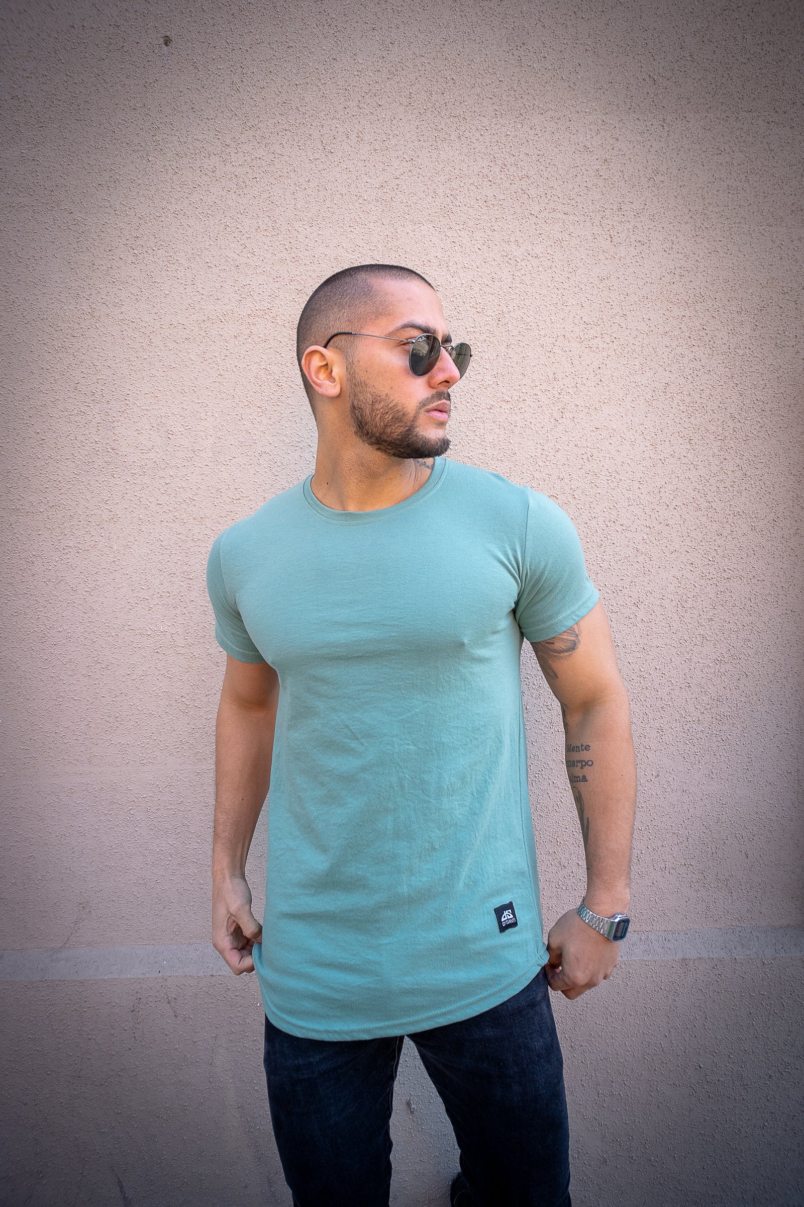 Polera Long fit 096 Jade Dsanti