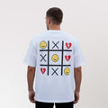 Polera Oversize Game Blanca DSanti
