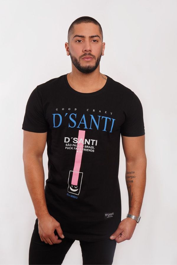 Polera Long Fit Good Crazy Dsanti