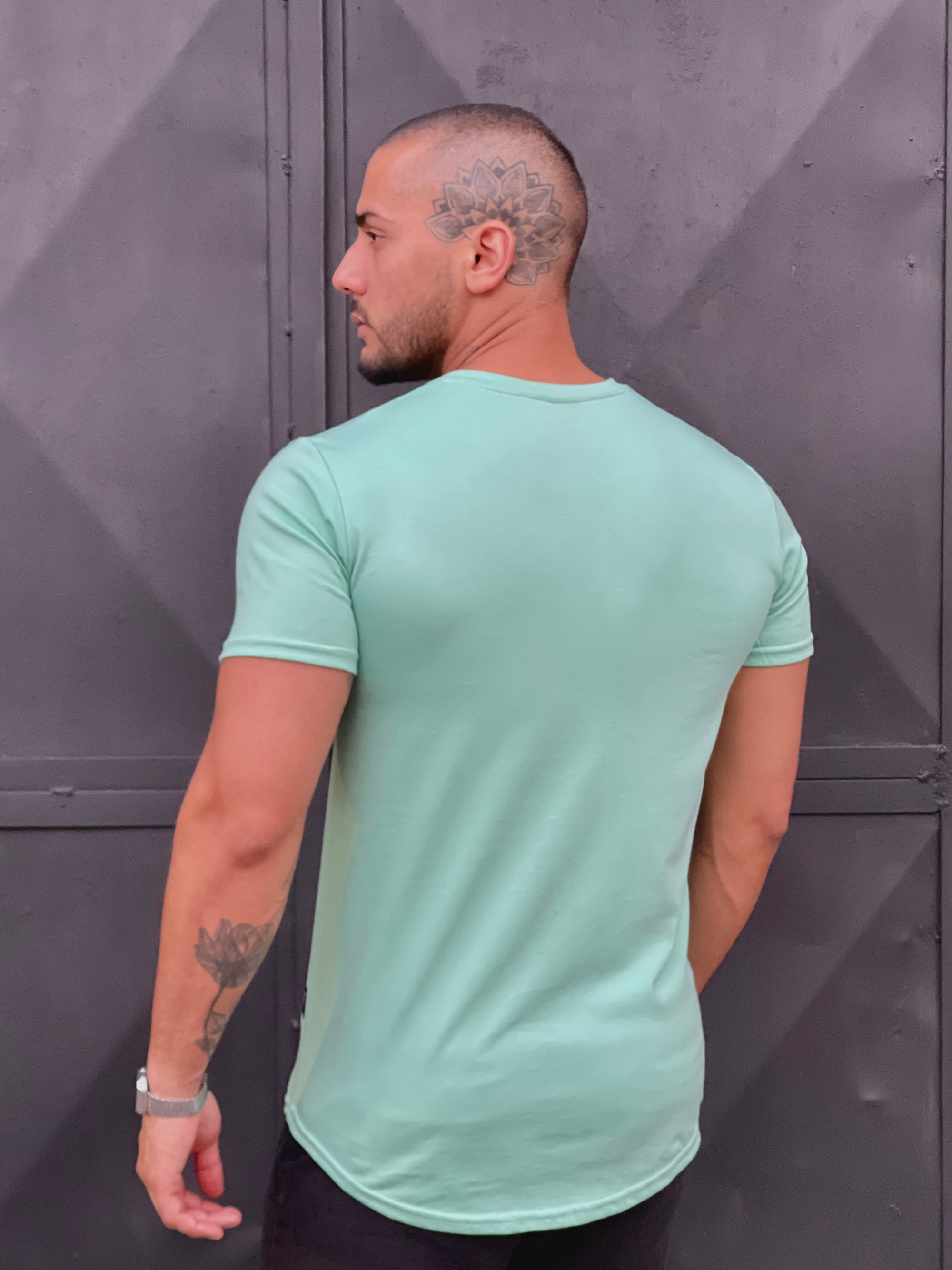 Polera Long fit 096 Menta