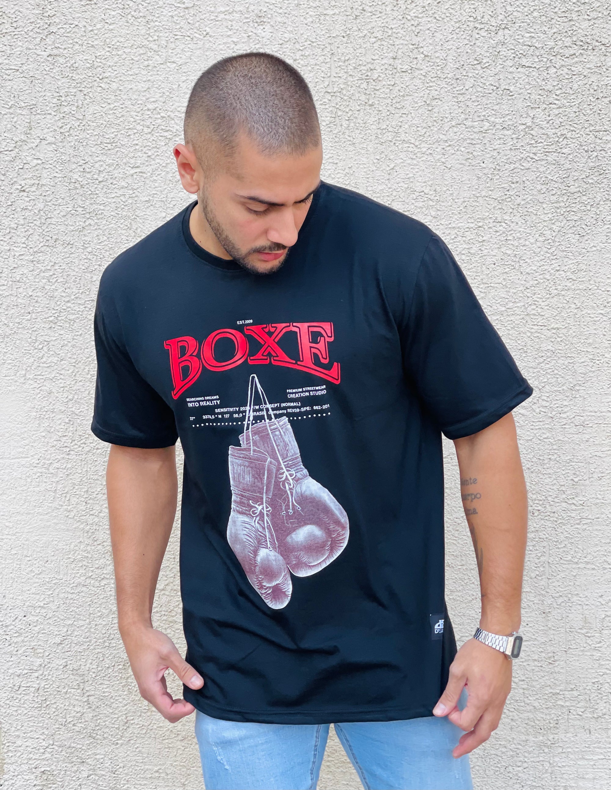 Polera Oversize Boxe