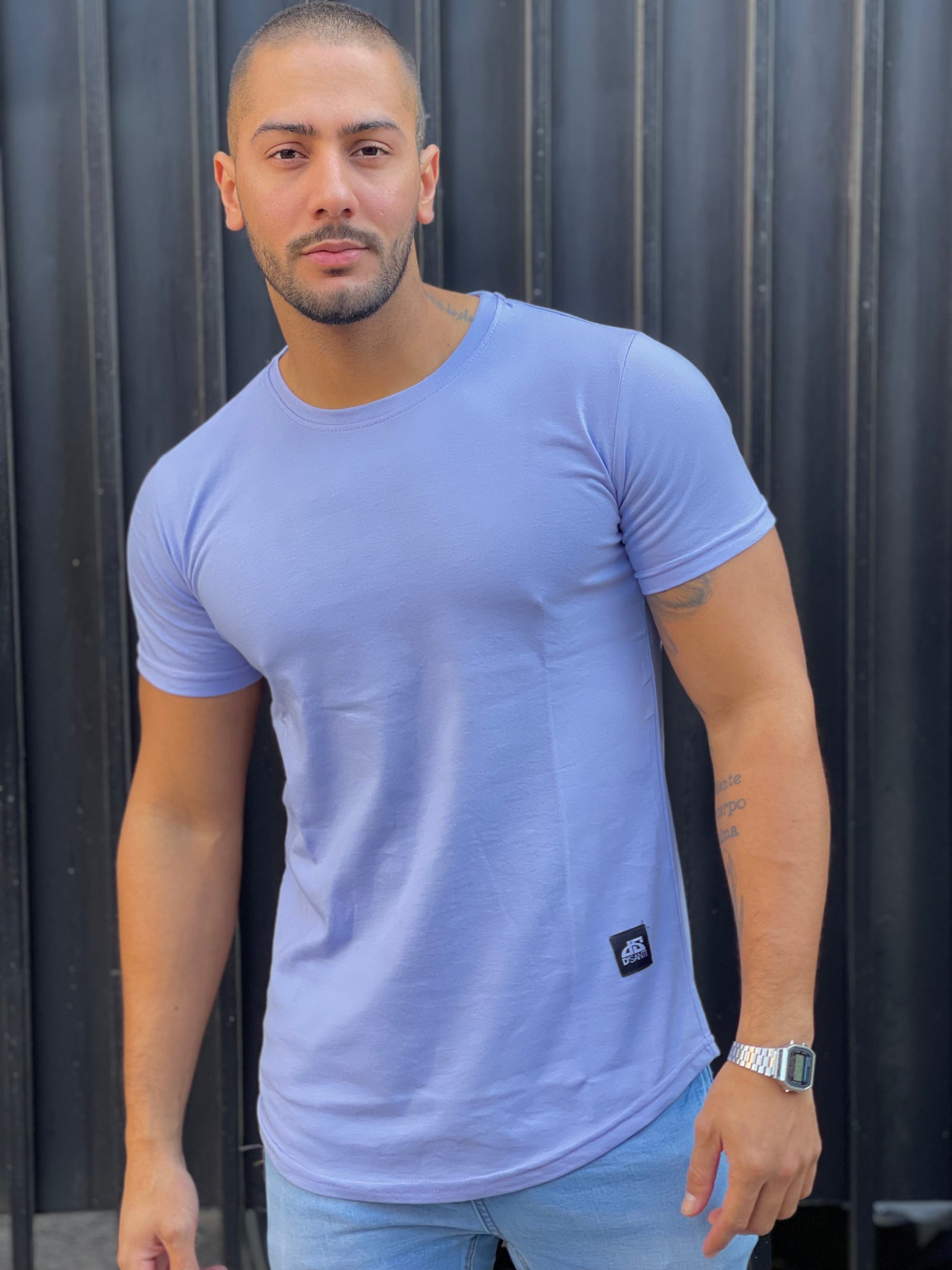 Polera Long fit 096 Lavanda