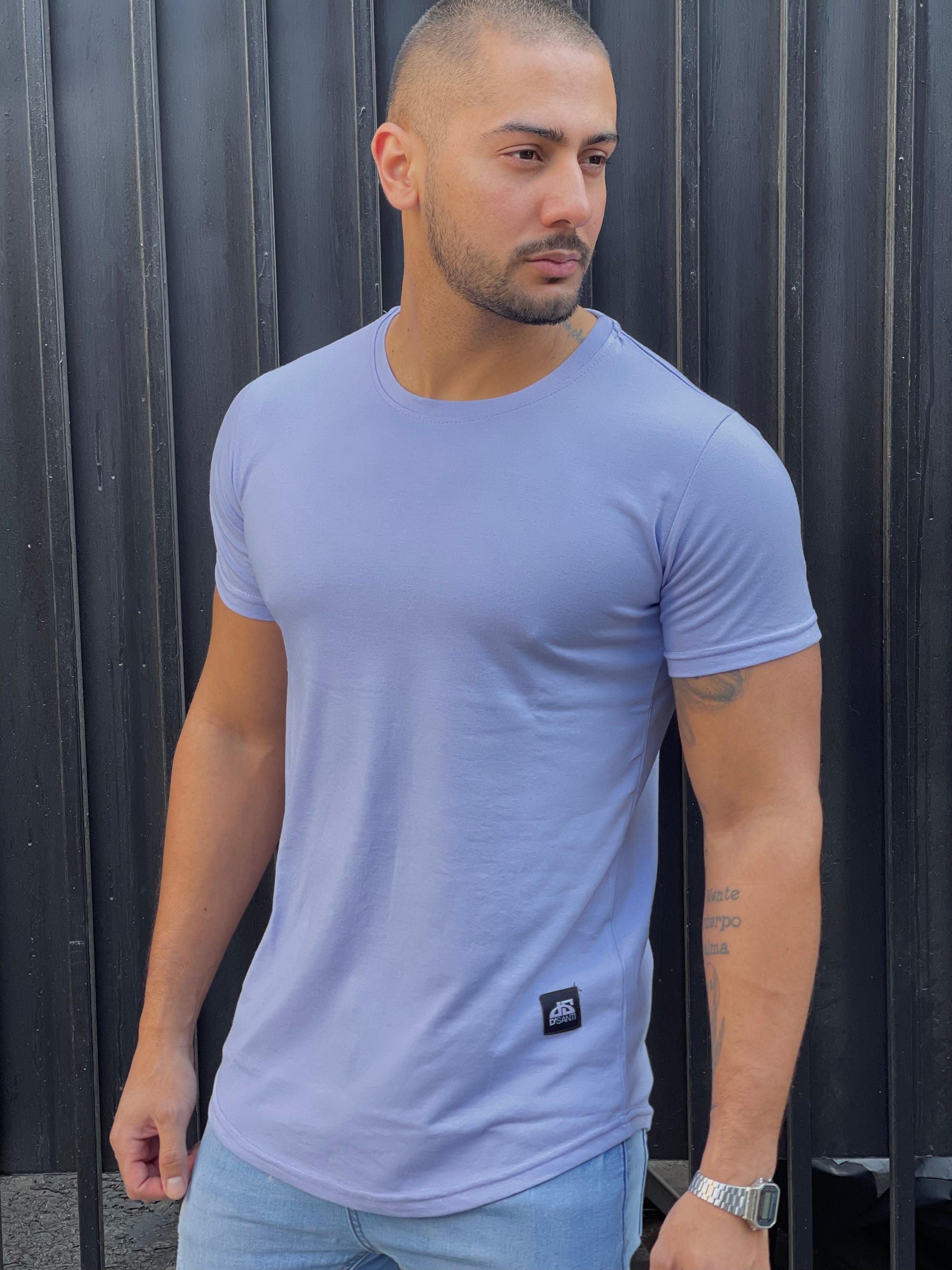 Polera Long fit 096 Lavanda