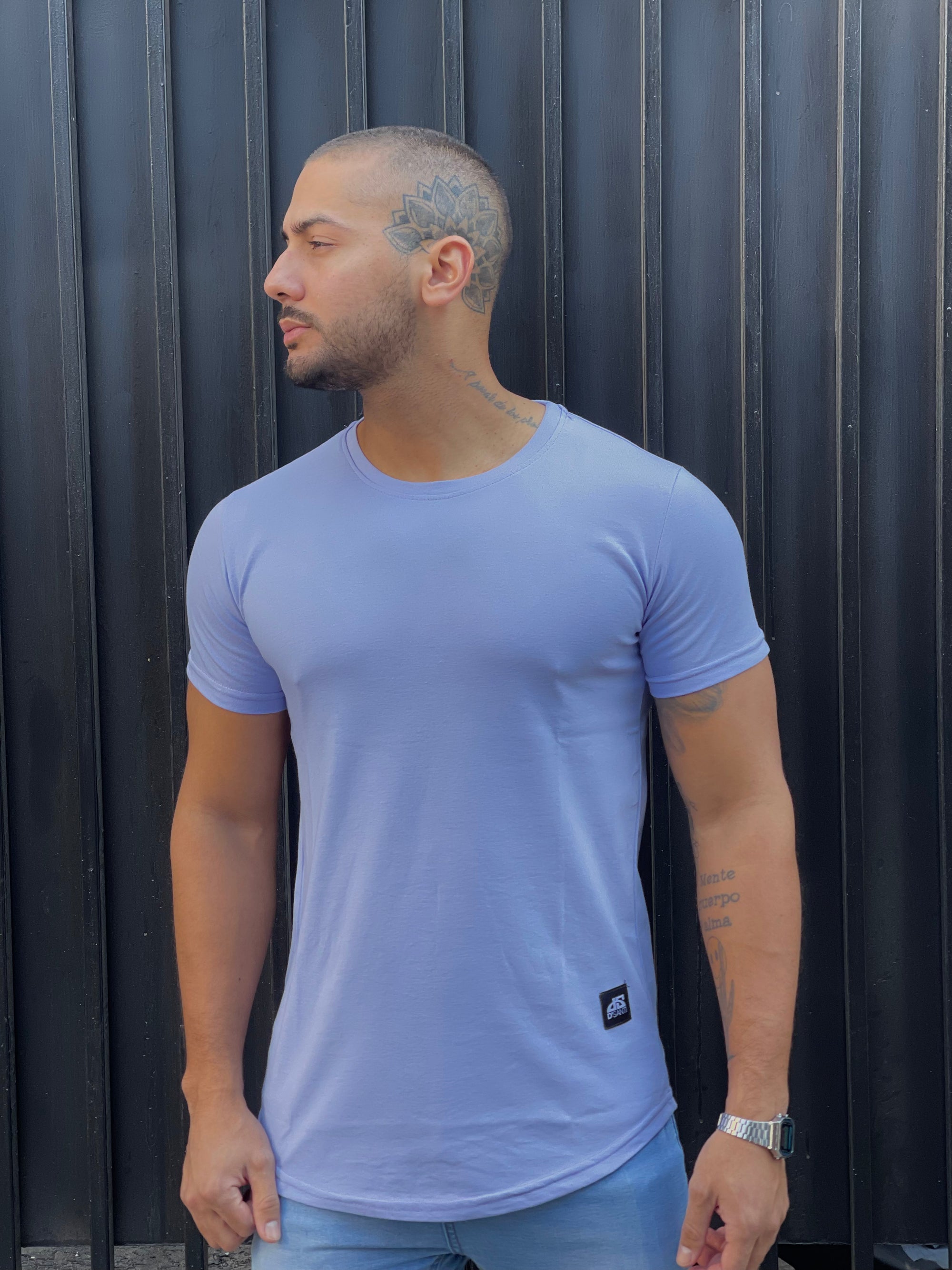 Polera Long fit 096 Lavanda