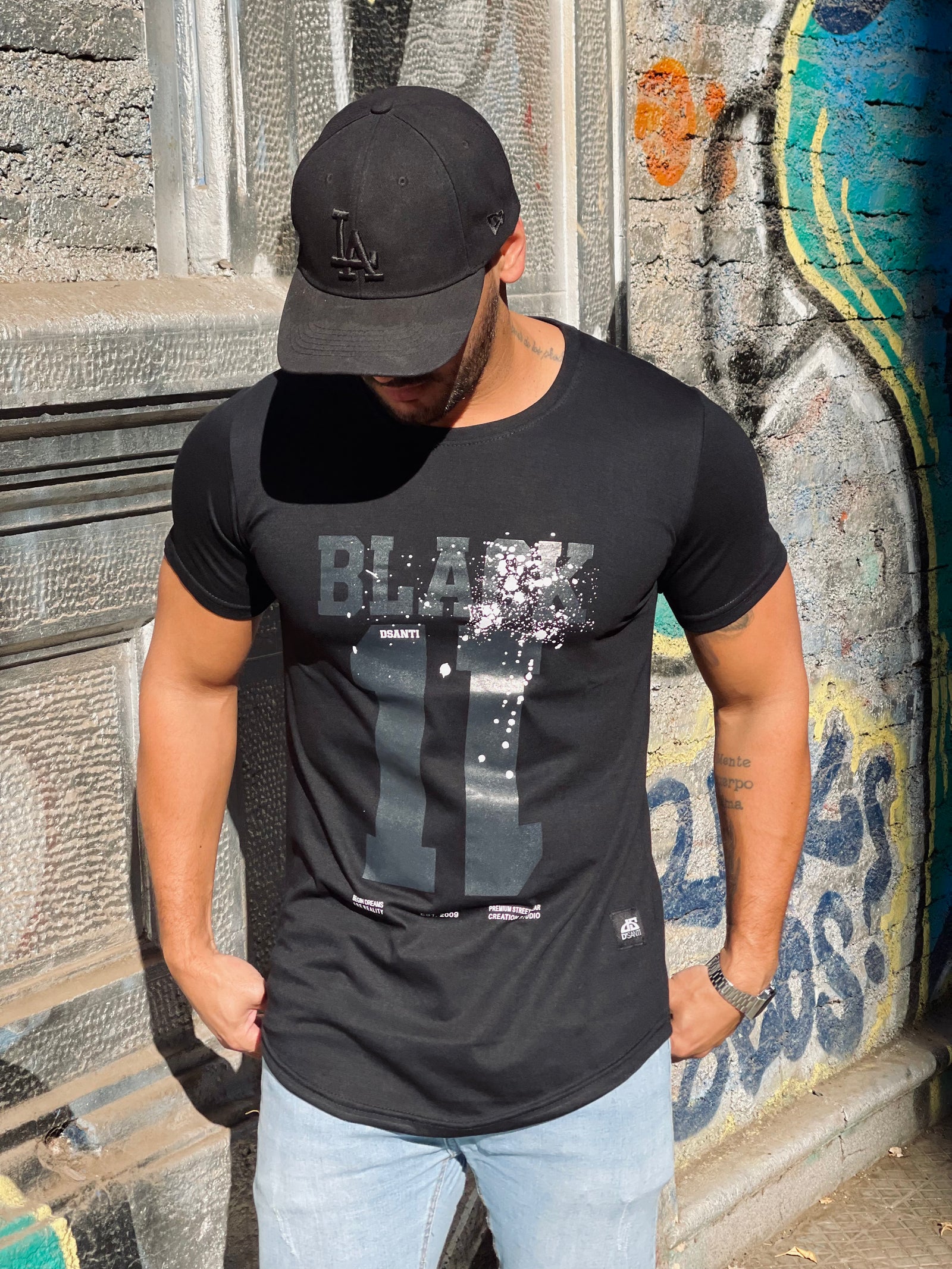 Polera Long fit Black