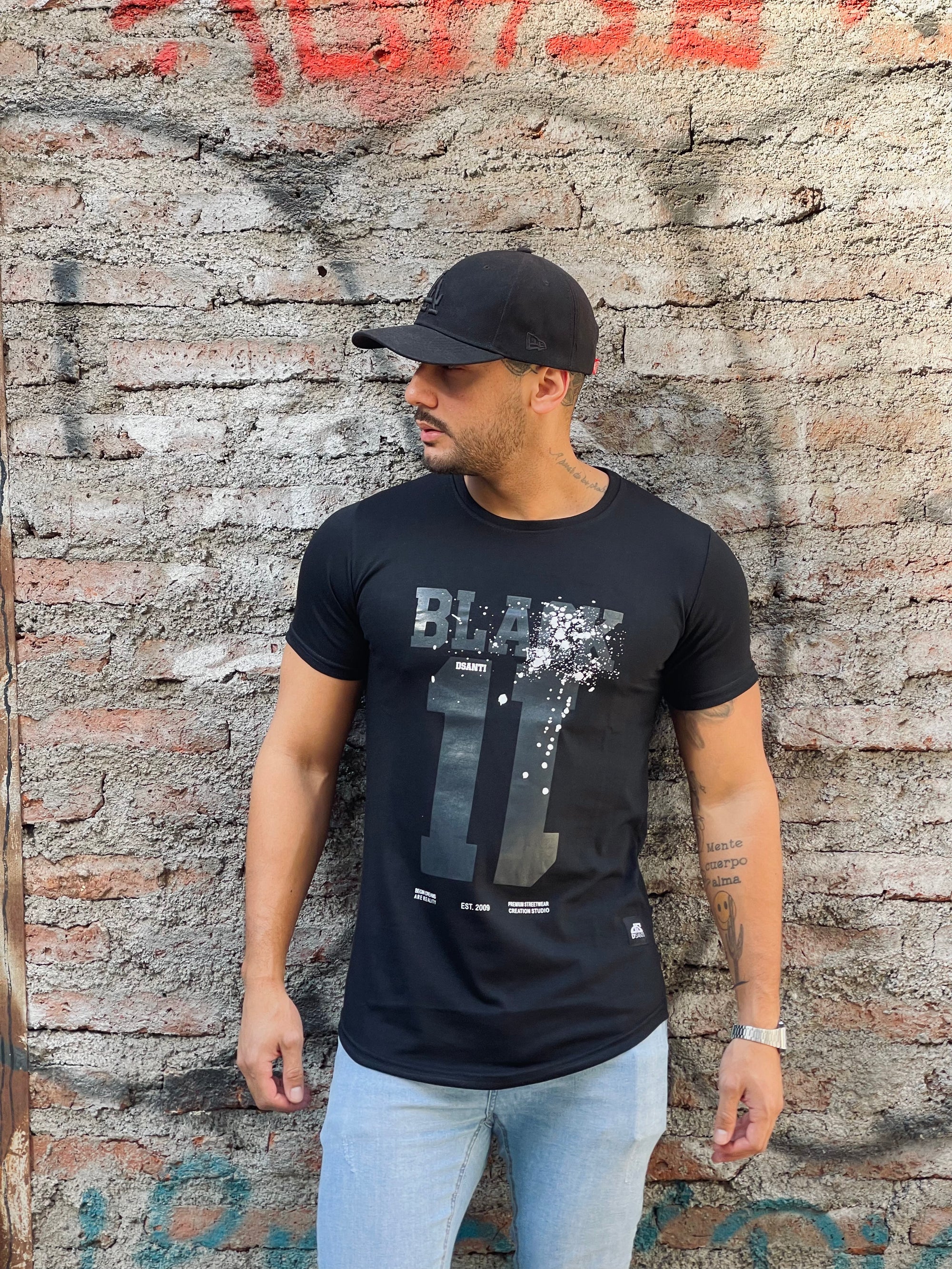 Polera Long fit Black