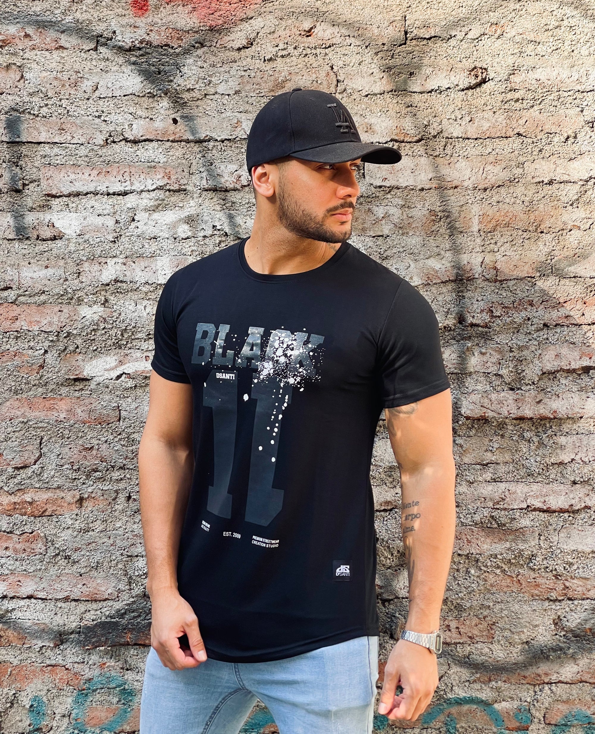 Polera Long fit Black