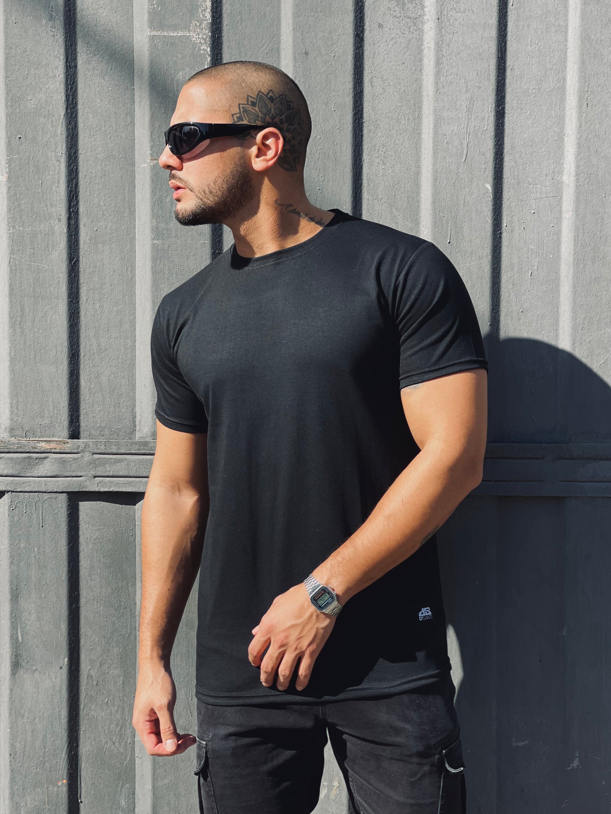 Polera Regular fit 097 Negra