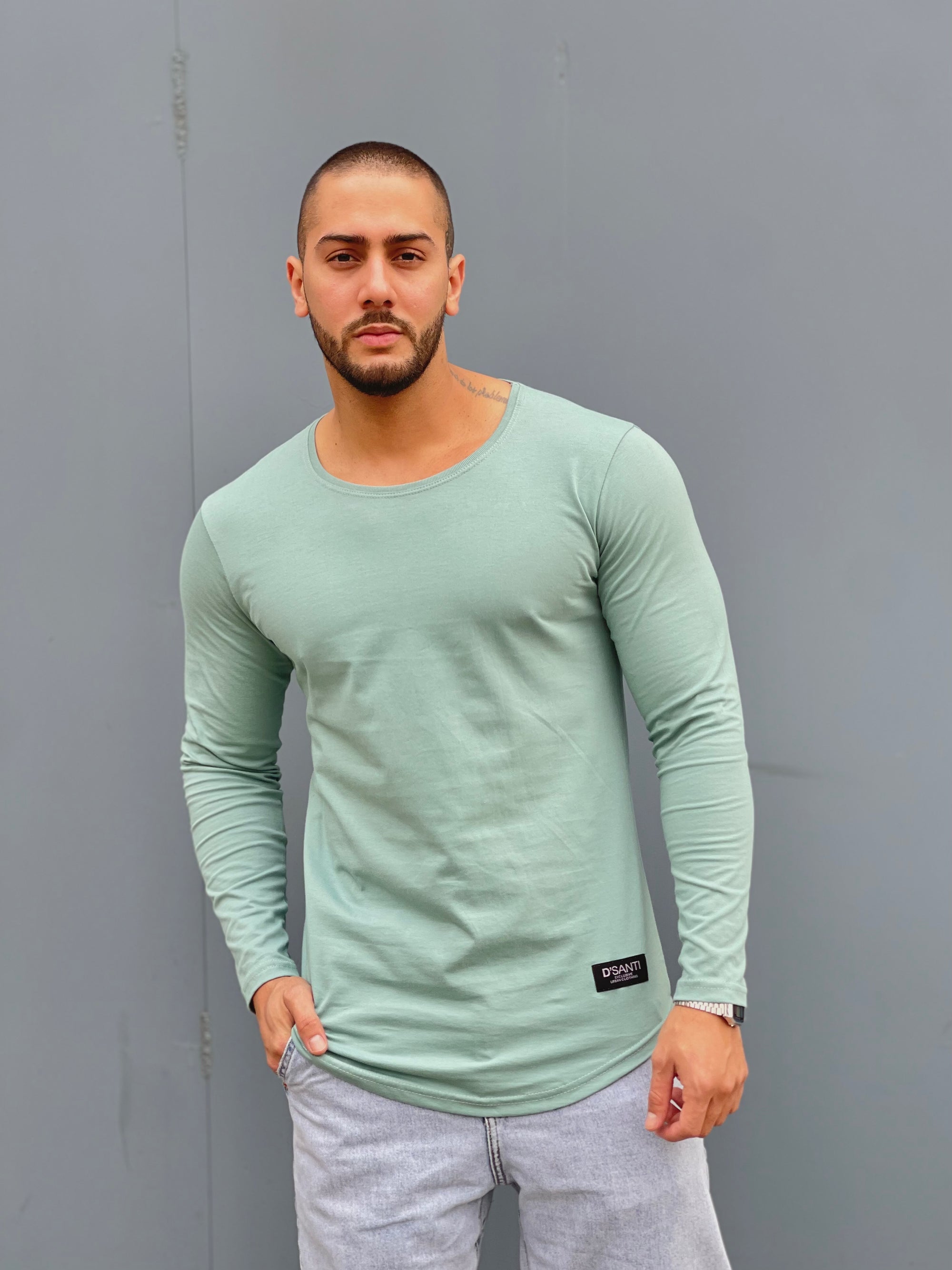 Polera Long fit ML Jade Dsanti