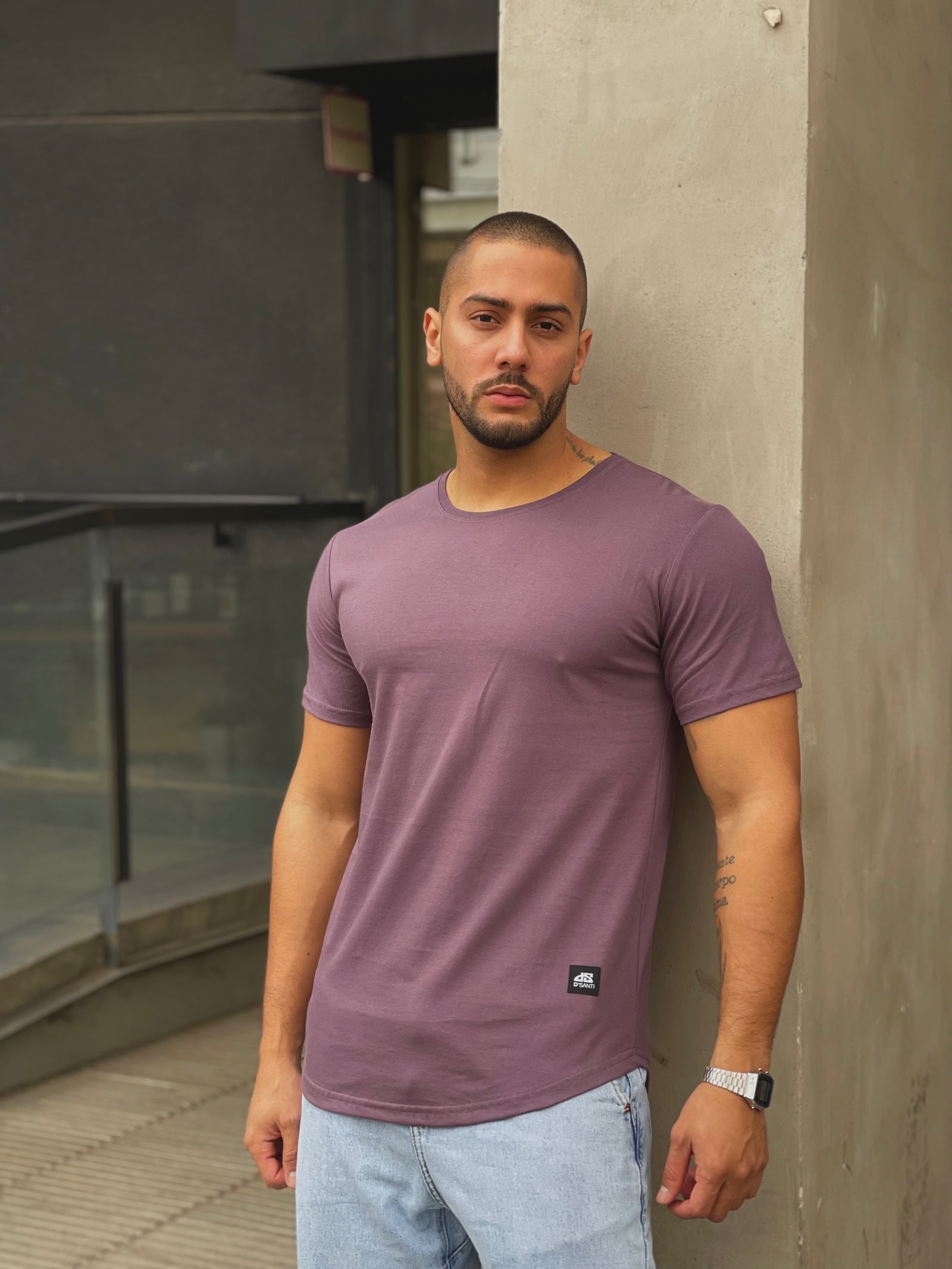 Polera Long fit 096 lirio  Dsanti