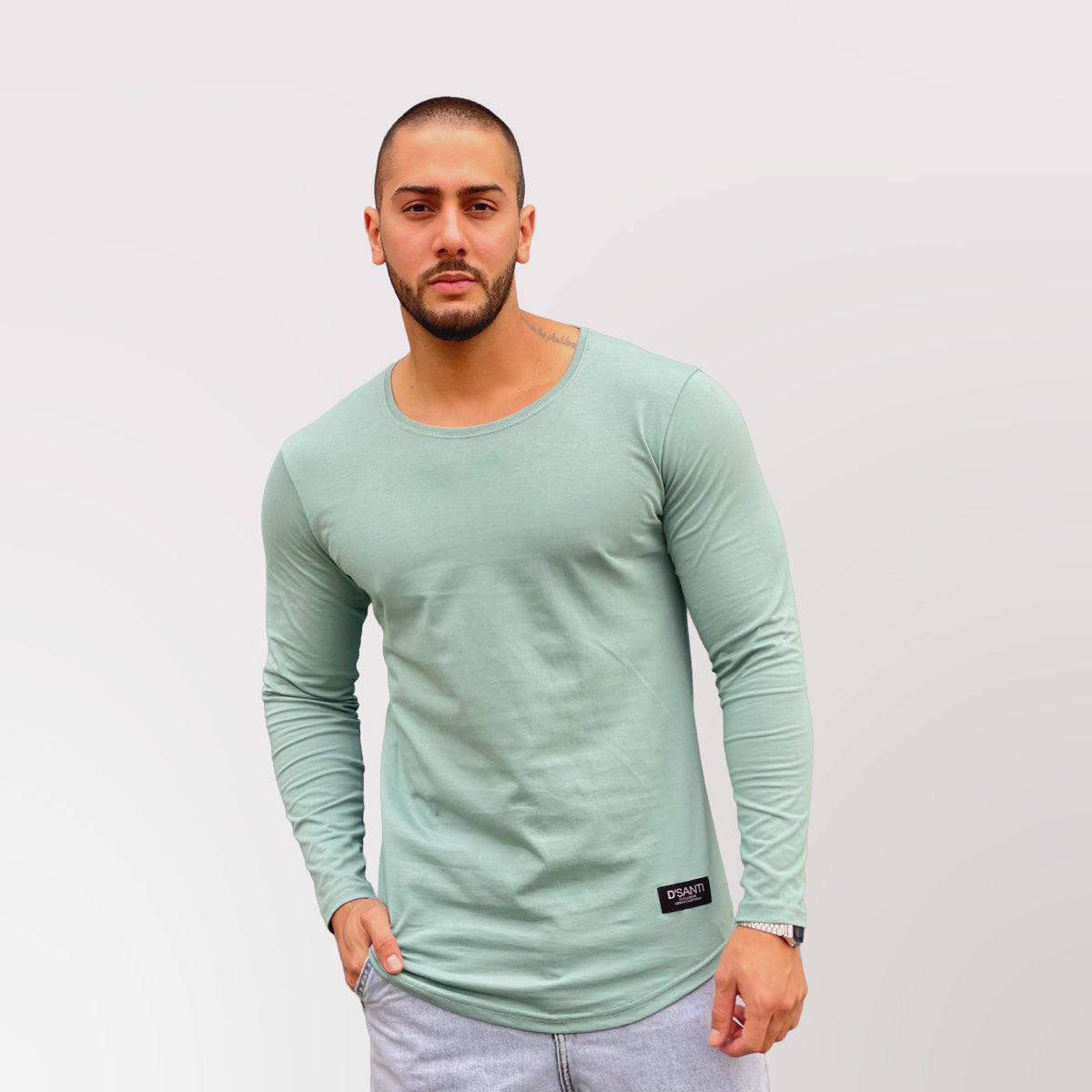 Polera Long fit ML Jade Dsanti