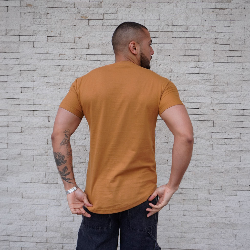 Polera Long Fit Toffee