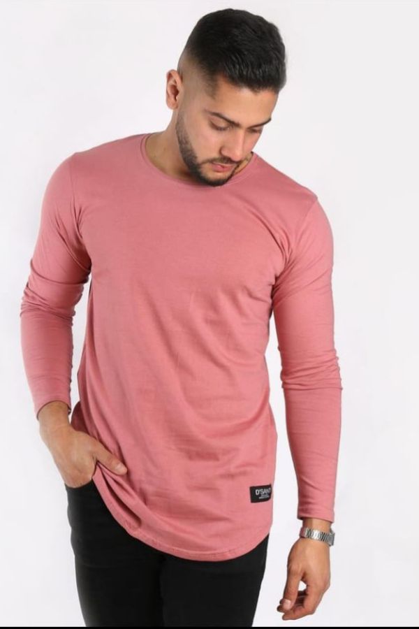 Polera Long fit ML Palo Rosa Dsanti