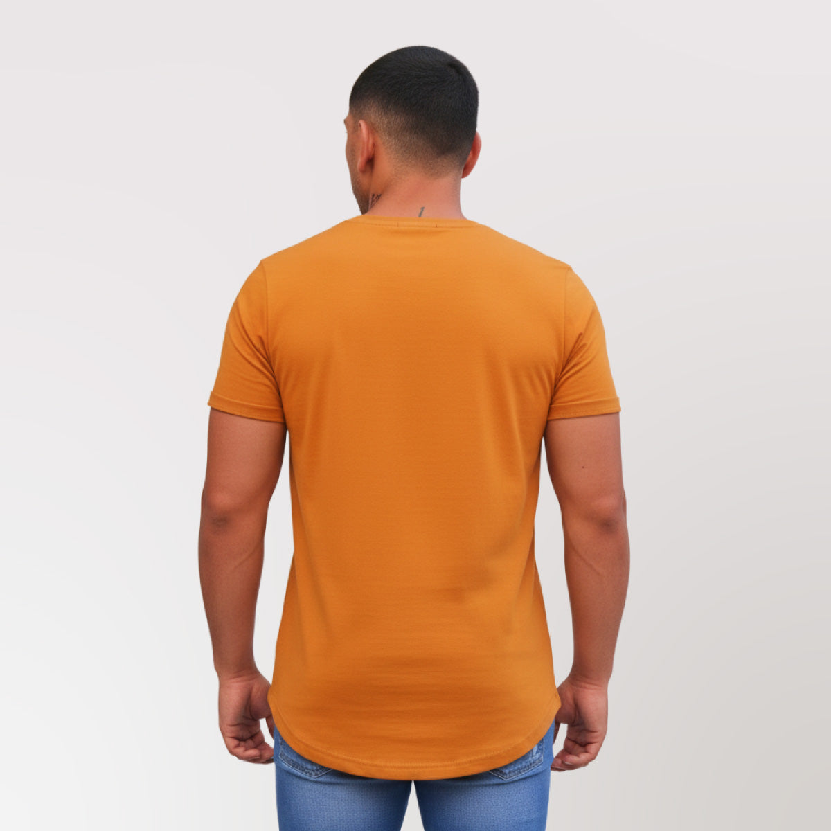 Polera Long fit 096 Mostaza Dsanti