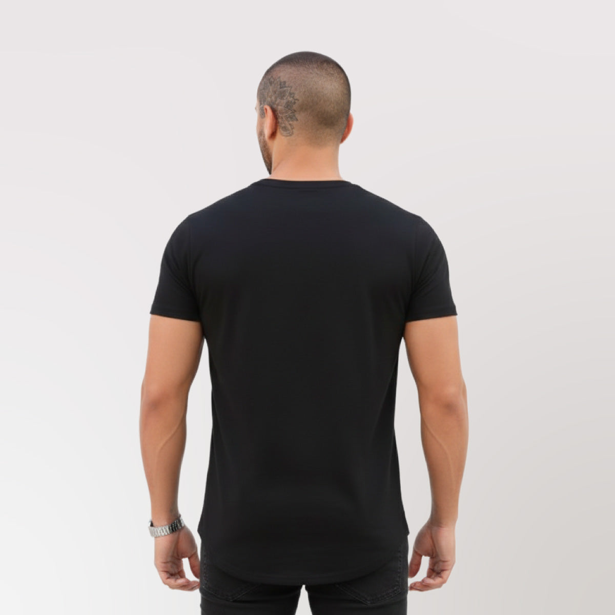 Polera Long fit Aguila Negra Dsanti