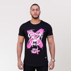 Polera Long Fit Break The Rules Negra Dsanti