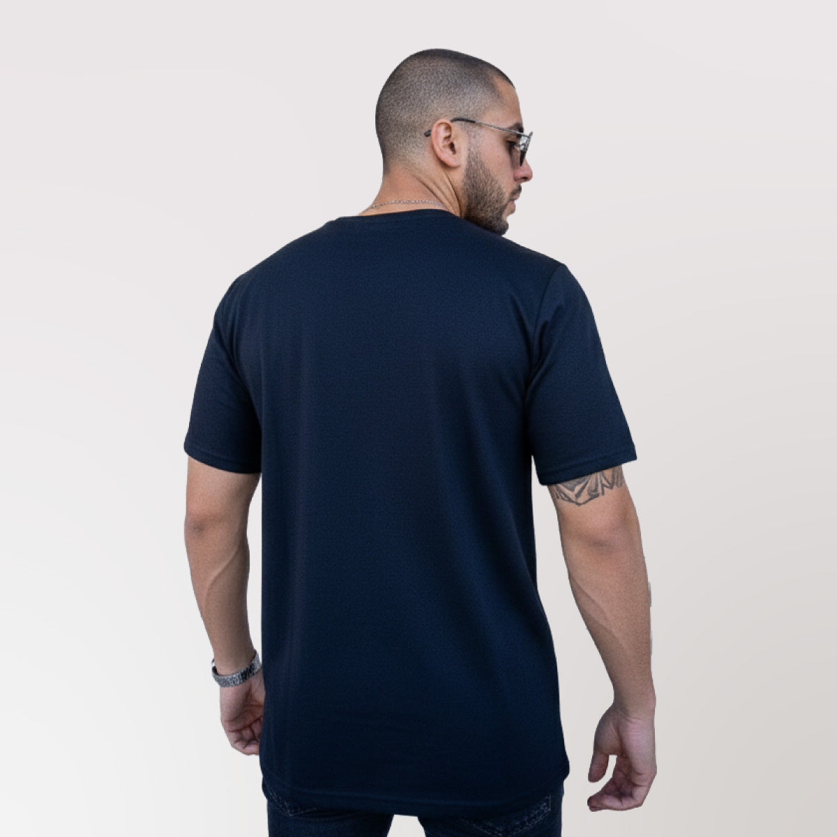 Polera Oversize Negra DSanti