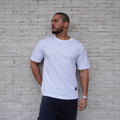 POLERA OVERSIZE HEAVYWEIGHT GRIS GRAFITO - VISTA FRONTAL 5